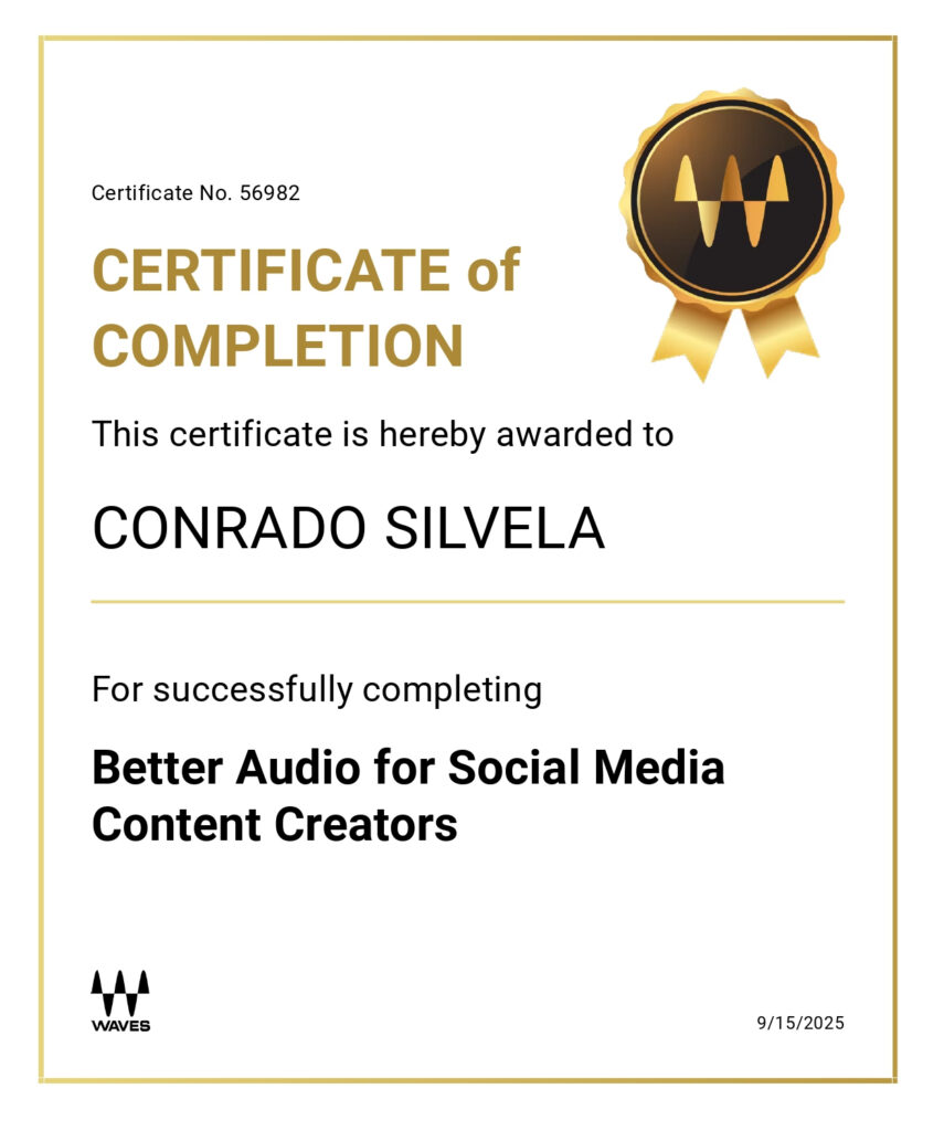 Waves Better Audio for Social Media Content Creators